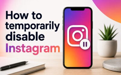 How to Temporarily Disable Instagram: Step-by-Step Guide